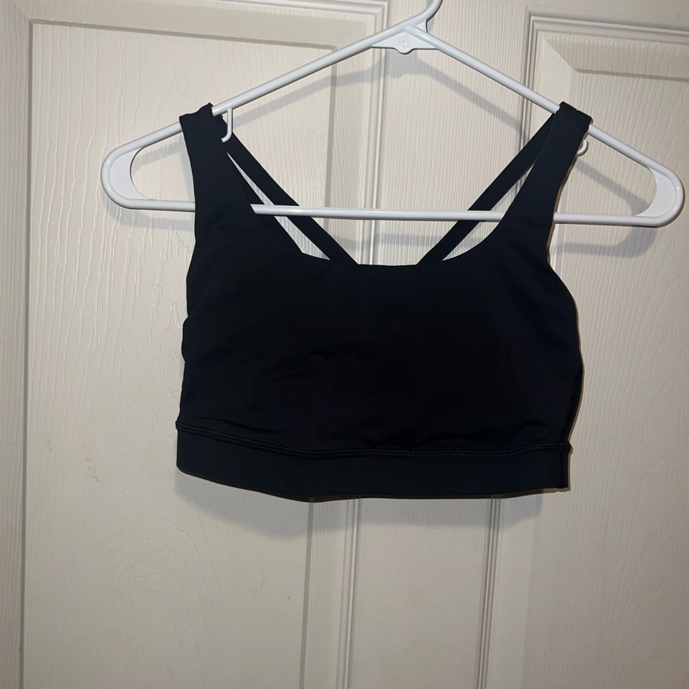 Black Women's Sports Bra